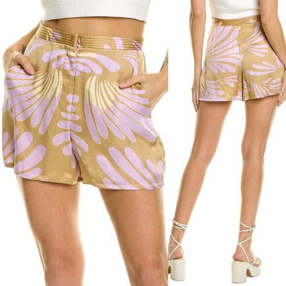 Alexis Pants - NWT Alexis Fiorenzia Short Brown Serenity Front Pockets Women's Size: XS